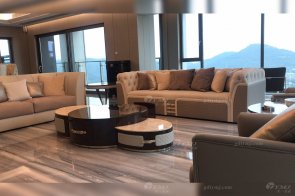 意大利進口高檔時尚輕奢杭州江景別墅平層家具客戶案例展示！